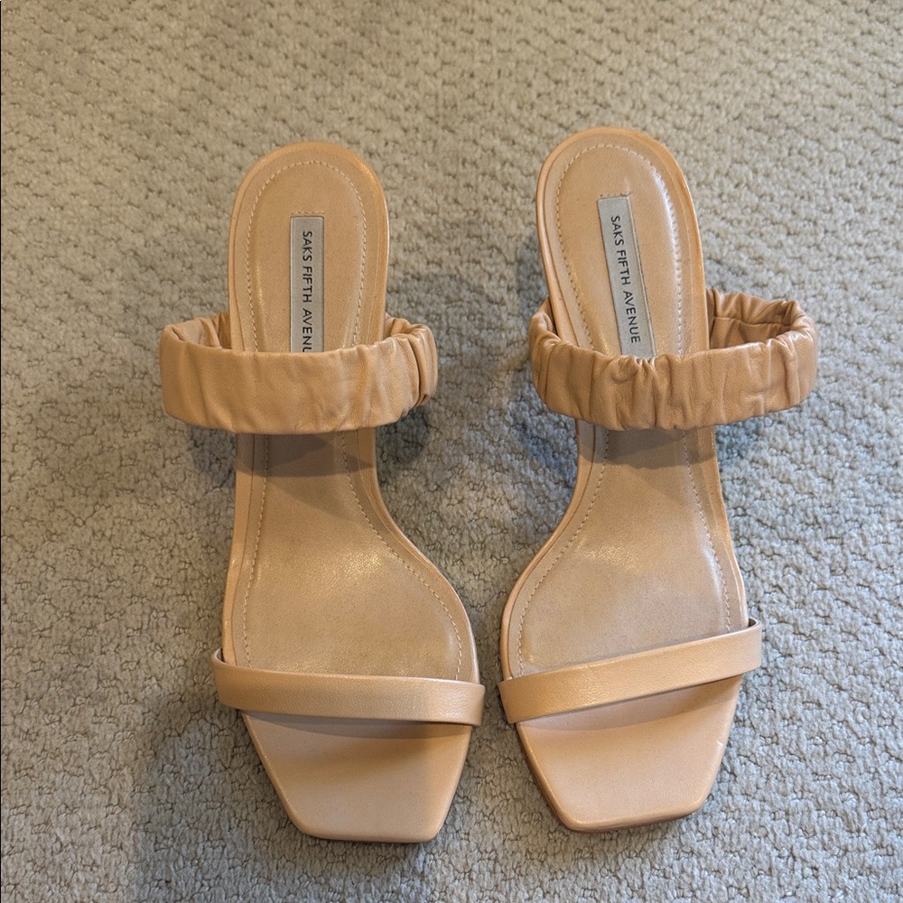 Saks Fifth Avenue Women's Beige Sandals